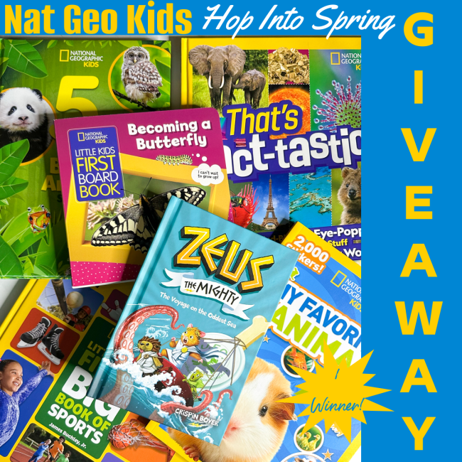 Nat Geo Kids Hop Into Spring Giveaway